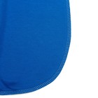 Пеленка-кокон "Зверята", рост 56-62 см, цвет синий, интерлок 180 гм - Фото 3