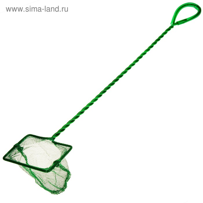 Сачок KW 3" Long Net Green 7,5 см, с длинной ручкой - Фото 1