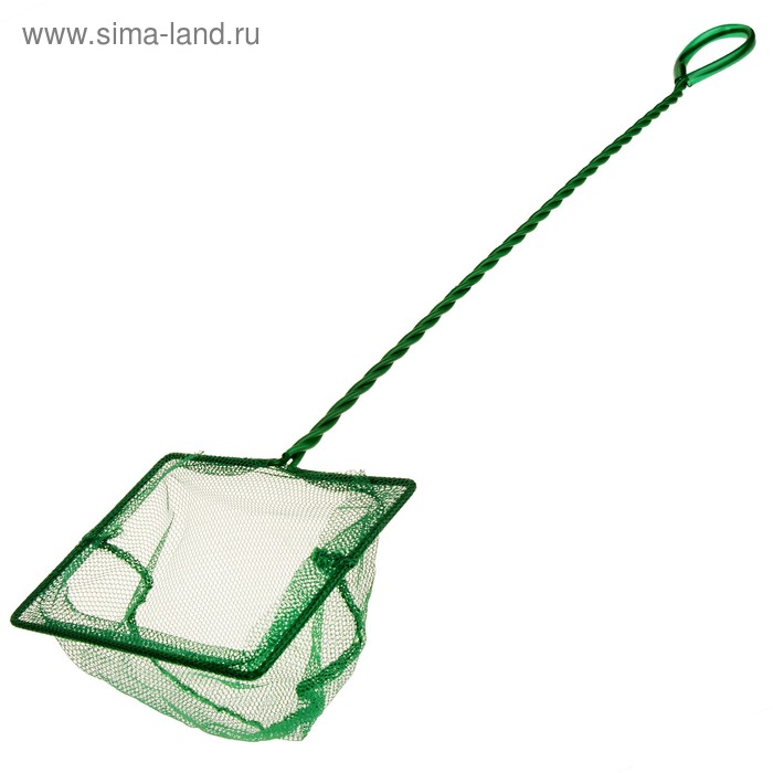 Сачок KW 5" Long Net Green 12,5 см, с длинной ручкой - Фото 1