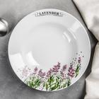 Тарелка «Лаванда», 250 мл, d=20 см - Фото 1
