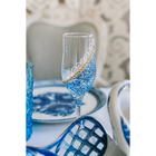 Набор свадебных бокалов "Кольца", бело-голубой - Фото 6