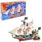 Конструктор Пираты "Пиратский корабль", 487 деталей - Фото 1