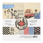 Набор бумаги для скрапбукинга Time to party, 12 листов, 15,5 х 15,5 см - Фото 1