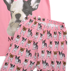 Пижама женская (джемпер, брюки) Бульдог-2 цвет розовый, р-р 42 - Фото 6
