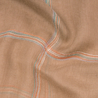 Платок текстильный FC842_7, цвет бежевый, размер 105х105 - Фото 3
