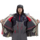 Костюм Nova Tour Буран V3, серый/красный, 3XL - Фото 2