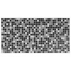 Панель ПВХ Мозаика чёрная 960х480 мм - фото 8615931