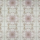 Панель ПВХ Мозаика Цветочный орнамент 960х480 мм - Фото 2