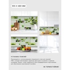 Стеновая панель ПВХ «Плитка мята», 957×482 мм, цвет зелёный - Фото 2