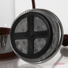 Чайник заварочный френч - пресс Доляна «Риц», 600 мл, стекло, цвет коричневый - Фото 2