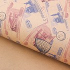 Бумага упаковочная крафтовая «Деньги», 50 × 70 см - Фото 1