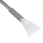 Щётка от снега и льда с мягкой распушённой щетиной Airline, телескопическая рукоятка, 90 см - Фото 3