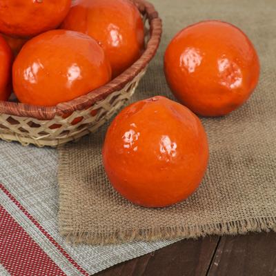 Муляж "Апельсин" d-7 см, оранжевый