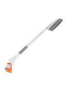 Щётка от снега и льда с мягкой распушённой щетиной Airline, телескопическая рукоятка, 113 см - Фото 11