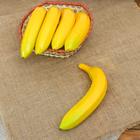 Муляж "Банан" 20 см, жёлтый - фото 5800122