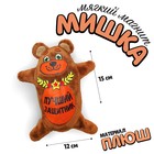 Мягкая игрушка-магнит «Лучший защитник» 15 см - Фото 1