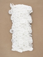 Кружево гипюровое, 50 мм, 14±1 м, белое - Фото 4