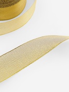 Лента парчовая, 40 мм, 23±1 м, цвет золотой - Фото 3