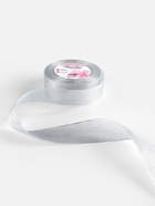 Лента парчовая, 40 мм, 23±1 м, цвет серебряный - Фото 2