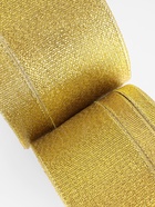 Набор парчовых лент, 5 шт., размер лент: 6/10/20/40/50 мм, 23±1 м, цвет золотой - Фото 3