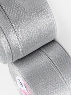 Набор парчовых лент, 5 шт., размер лент: 6/10/20/40/50 мм, 23±1 м, цвет серебряный - Фото 4