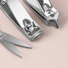 Набор маникюрный «Розы», 7 предметов, в футляре, цвет МИКС - фото 20771724