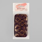 Набор маникюрный «Розы», 7 предметов, в футляре, цвет МИКС - фото 23139070