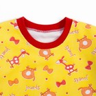 Пижама для девочки, рост 134 см, цвет жёлтый 027 - Фото 2