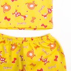 Пижама для девочки, рост 134 см, цвет жёлтый 027 - Фото 5