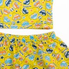 Пижама для мальчика, рост 104 см, цвет жёлтый, принт Машинки 003 - Фото 6