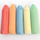 Мелки для рисования «Карандаши», набор 5 шт., 5 цветов - Фото 2