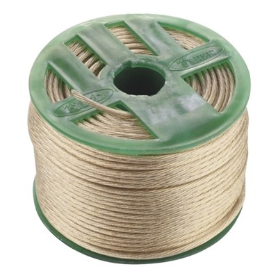 Трос металлополимерный прозрачный "СИБРТЕХ", диаметр 2.5 мм, катушка 200 м