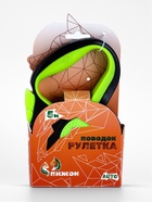 Рулетка «Пижон» светоотражающая, 5 м, до 25 кг, трос, прорезиненная ручка, зелёная - Фото 10