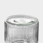 Банка для сыпучих Доляна «Лада», 550 мл, 11×14.5 см, стекло, прозрачная - Фото 6