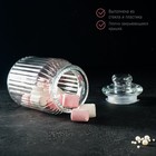 Банка для сыпучих продуктов «Лада», 900 мл, 11×18.5 см, стекло, прозрачная - Фото 8