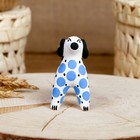 Дымковская игрушка «Фигурка: Собака синяя», 7 см - Фото 3