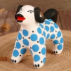 Дымковская игрушка «Фигурка: Собака синяя», 7 см - Фото 4