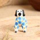 Дымковская игрушка «Фигурка: Собака синяя», 7 см - Фото 6