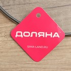 Экран от брызг Доляна, d=24.5 см, с ручкой - Фото 5
