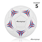 Мяч футбольный, ПВХ, машинная сшивка, 32 панели, размер 5 - фото 1100591