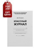 Классный журнал для 1-4 классов А4, 96 листов, твёрдая обложка, белый блок - Фото 1