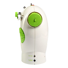 Швейная машинка FIRST FA-5700, 1 операция, полуавтомат, от батареек/сети, бело-зелёная - Фото 3