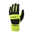 Всепогодные перчатки для бега Reebok, размер S, RRGL-10132YL - Фото 1