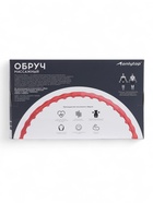Обруч массажный ONLYTOP, d=98 см, разборный, разноцветный - фото 6398298