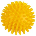 Массажёр «Ёжик», d=7.5 см, 55 г, жёлтый - Фото 4