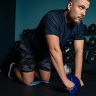 Ролик для пресса ONLYTOP, 1 колесо, с ковриком, цвета МИКС - Фото 5