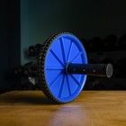 Ролик для пресса ONLYTOP, 1 колесо, с ковриком, цвета МИКС - Фото 8