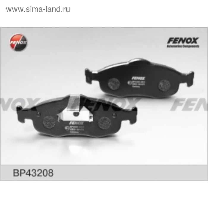 Колодки тормозные FENOX bp43208 - Фото 1