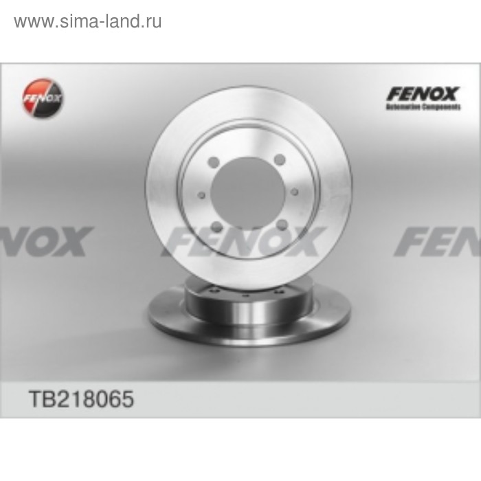 Диск тормозной Fenox tb218065 - Фото 1