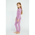 Комплект детский (термо) 1663 фиолетовый, рост 104-110 см - Фото 4